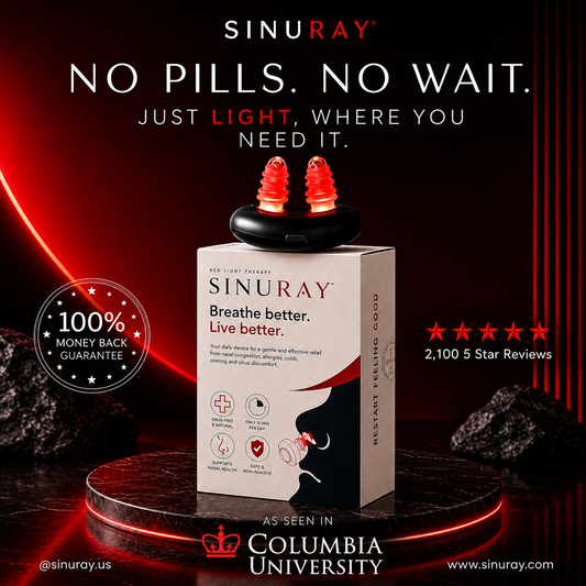 Sinuray™ Red Light Nasal Therapy
